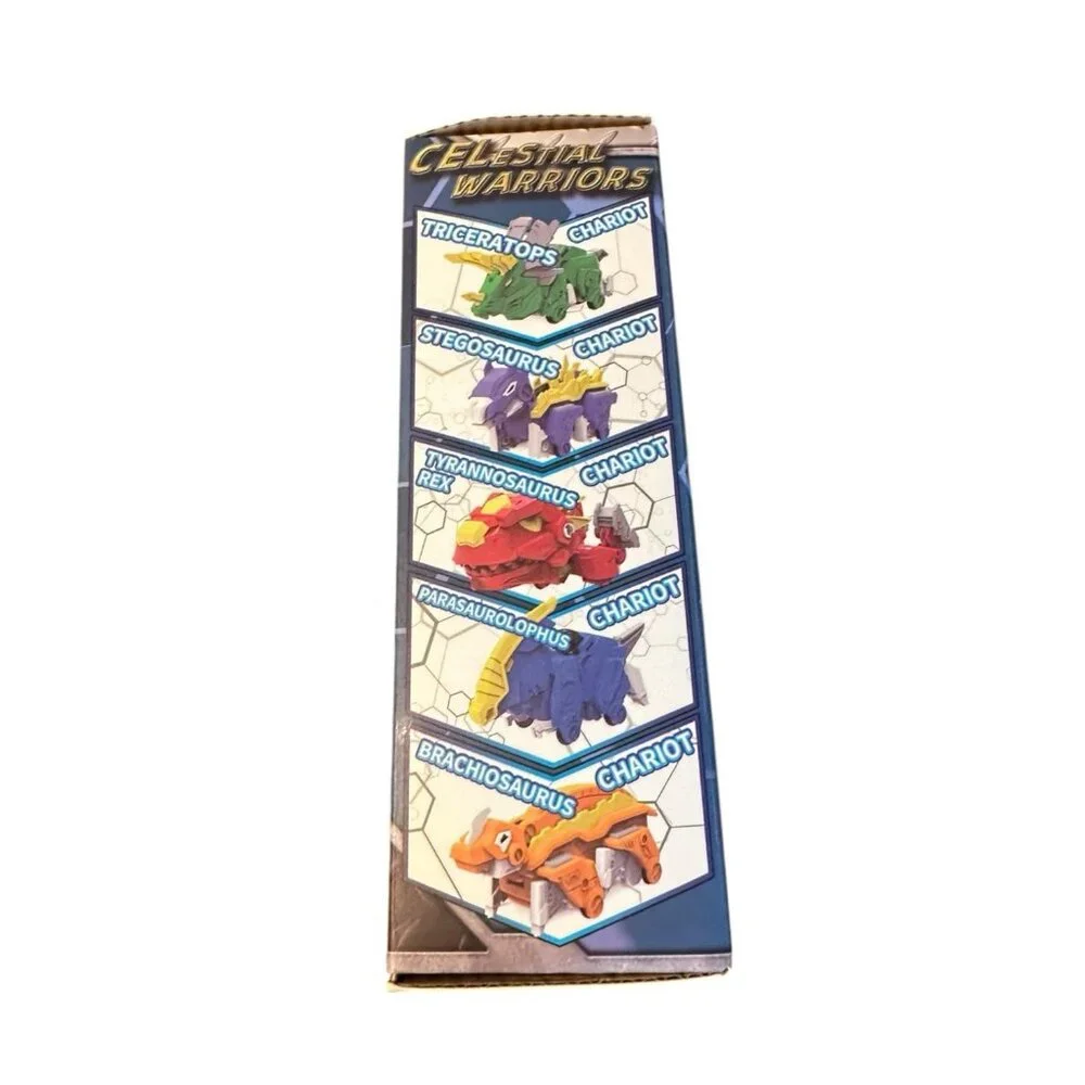 Celestial Warriors 5‎ in 1 Transforming Dinosaur Robot 8